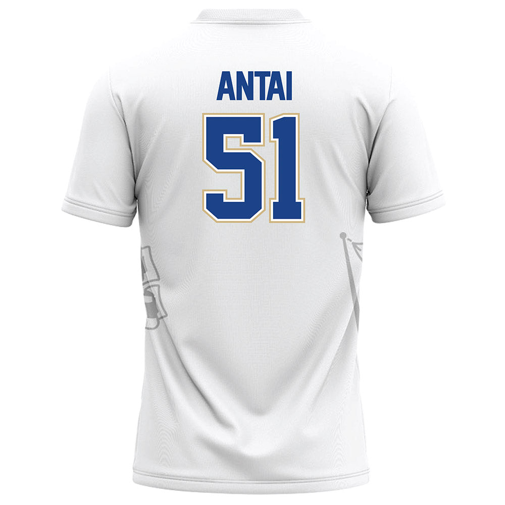 Tulsa - NCAA Football : Javion Antai - White Football Jersey-1