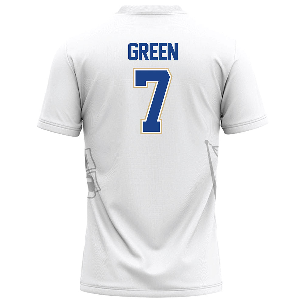 Tulsa - NCAA Football : Elijah Green - White Football Jersey-1