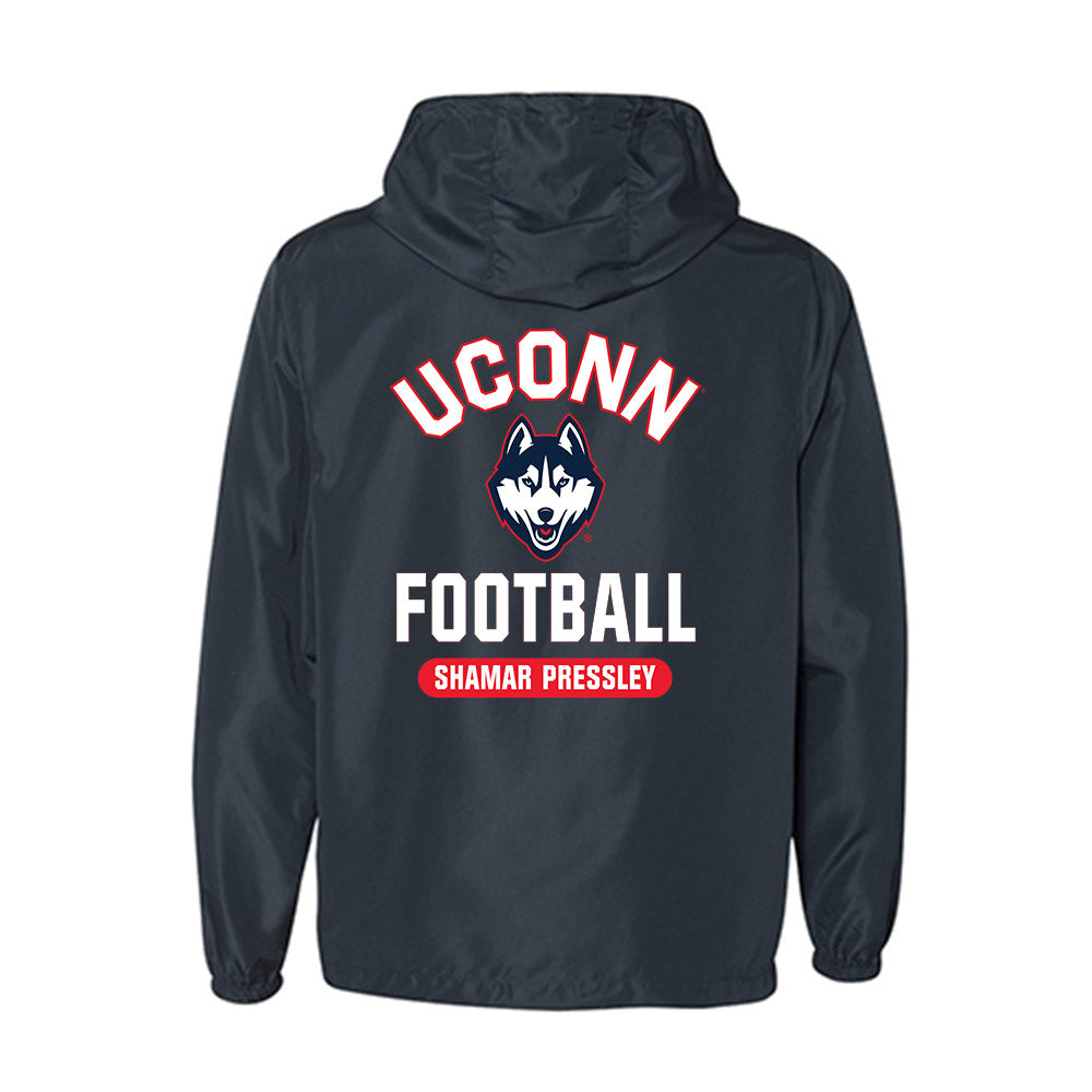 UConn - NCAA Football : Shamar Pressley - Windbreaker-1