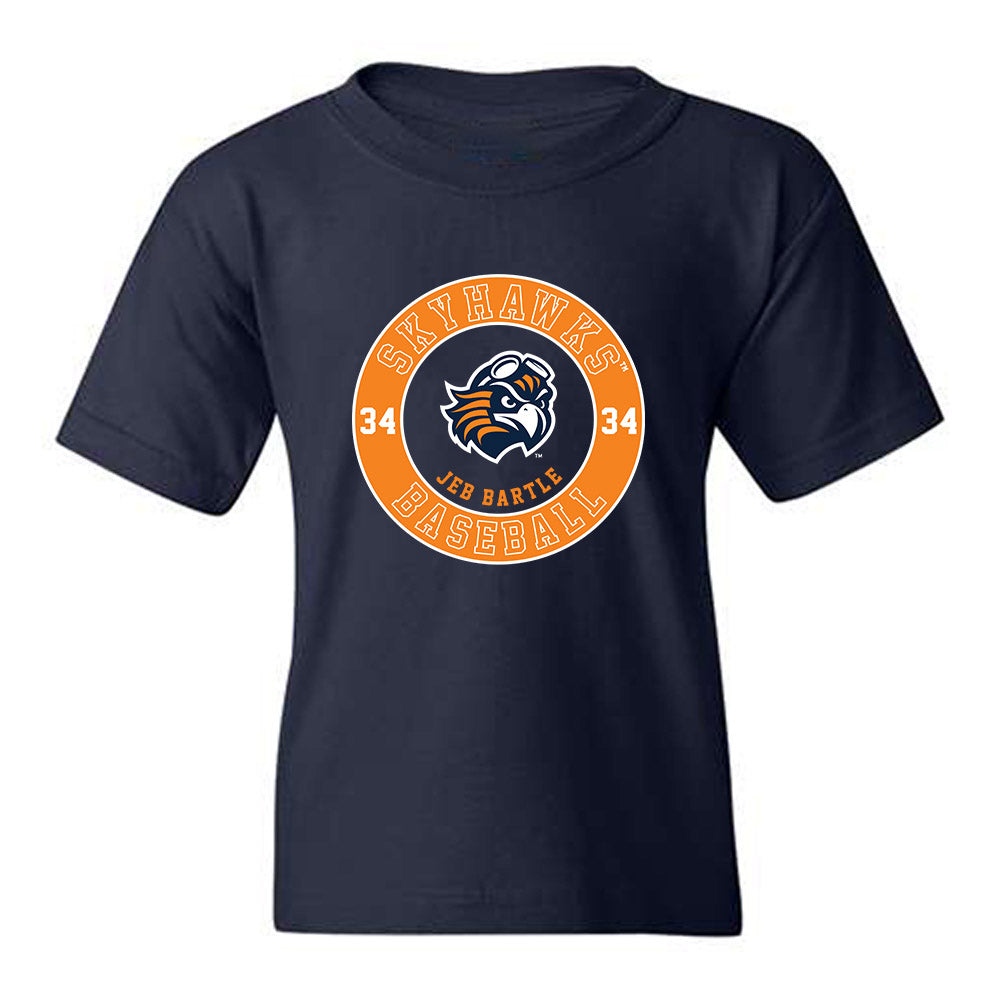 UT Martin - NCAA Baseball : Jeb Bartle - Classic Fashion Shersey Youth T-Shirt-0