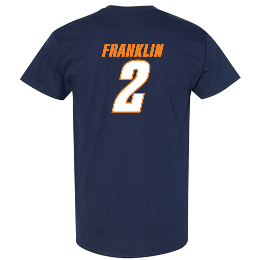 UT Martin - NCAA Football : Chris Franklin - Classic Shersey T-Shirt-1