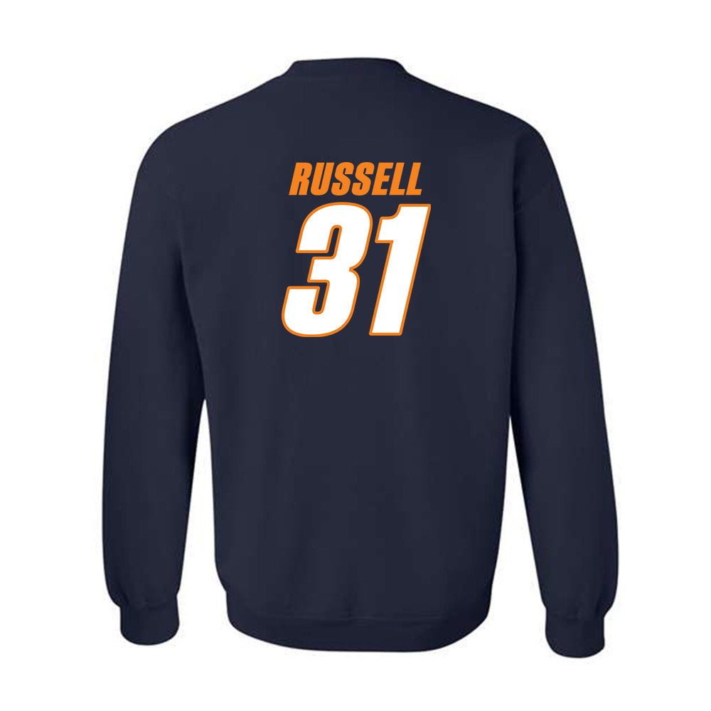 UT Martin - NCAA Football : Ajai Russell - Classic Shersey Crewneck Sweatshirt-1