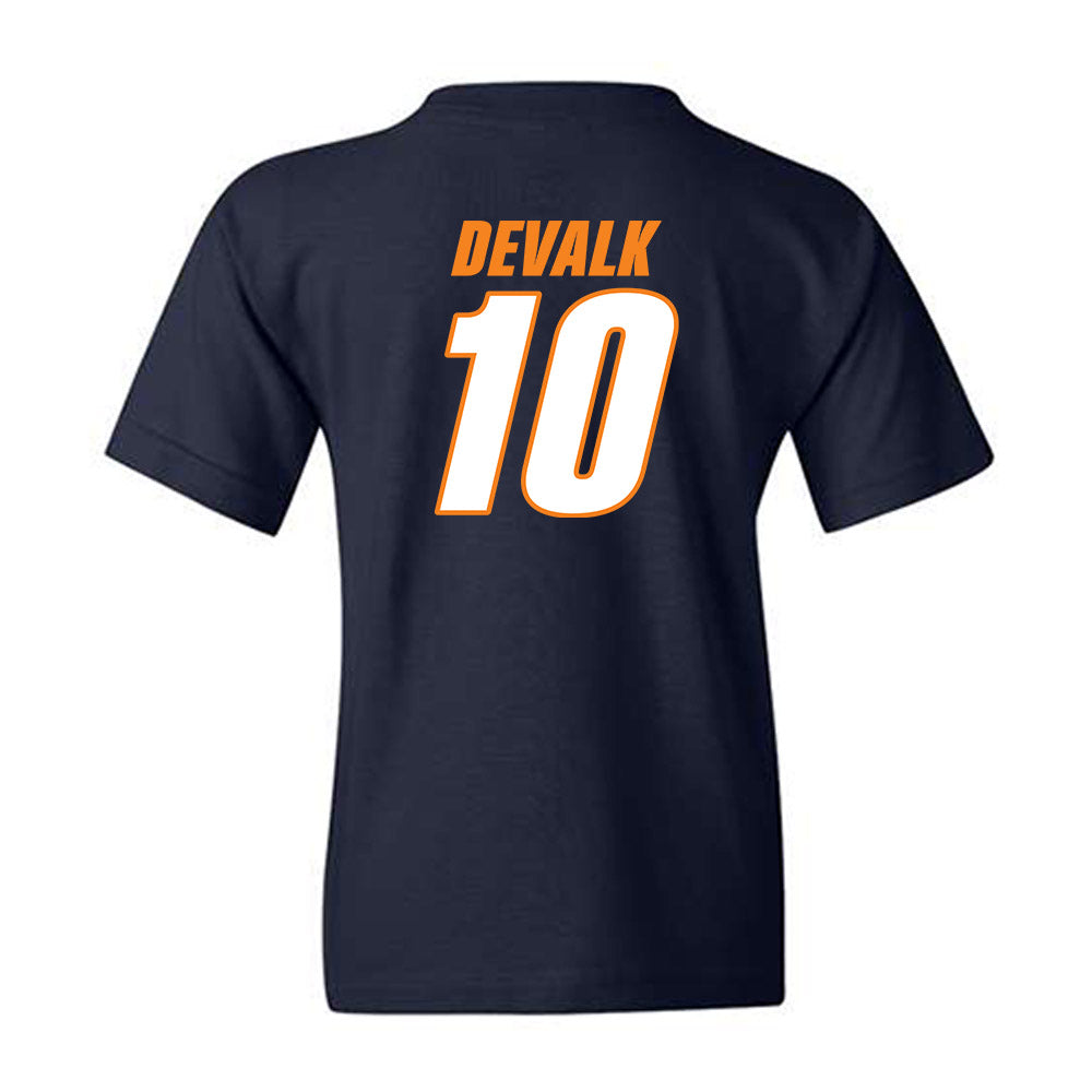 UT Martin - NCAA Baseball : Jake Devalk - Classic Shersey Youth T-Shirt-1