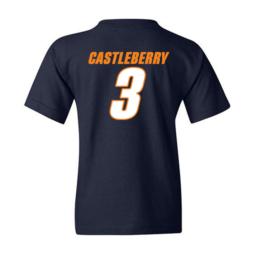 UT Martin - NCAA Football : Joel Castleberry - Classic Shersey Youth T-Shirt-1