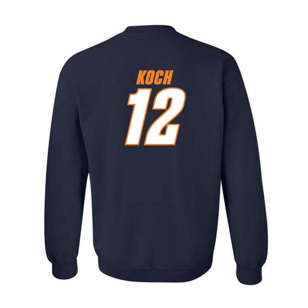 UT Martin - NCAA Baseball : Tommy Koch - Classic Shersey Crewneck Sweatshirt-1