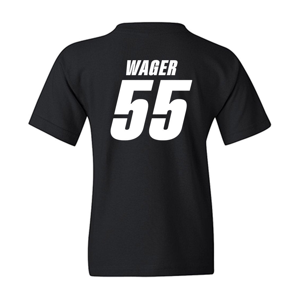 UT Martin - NCAA Baseball : Zachary Wager - Classic Shersey Youth T-Shirt-1