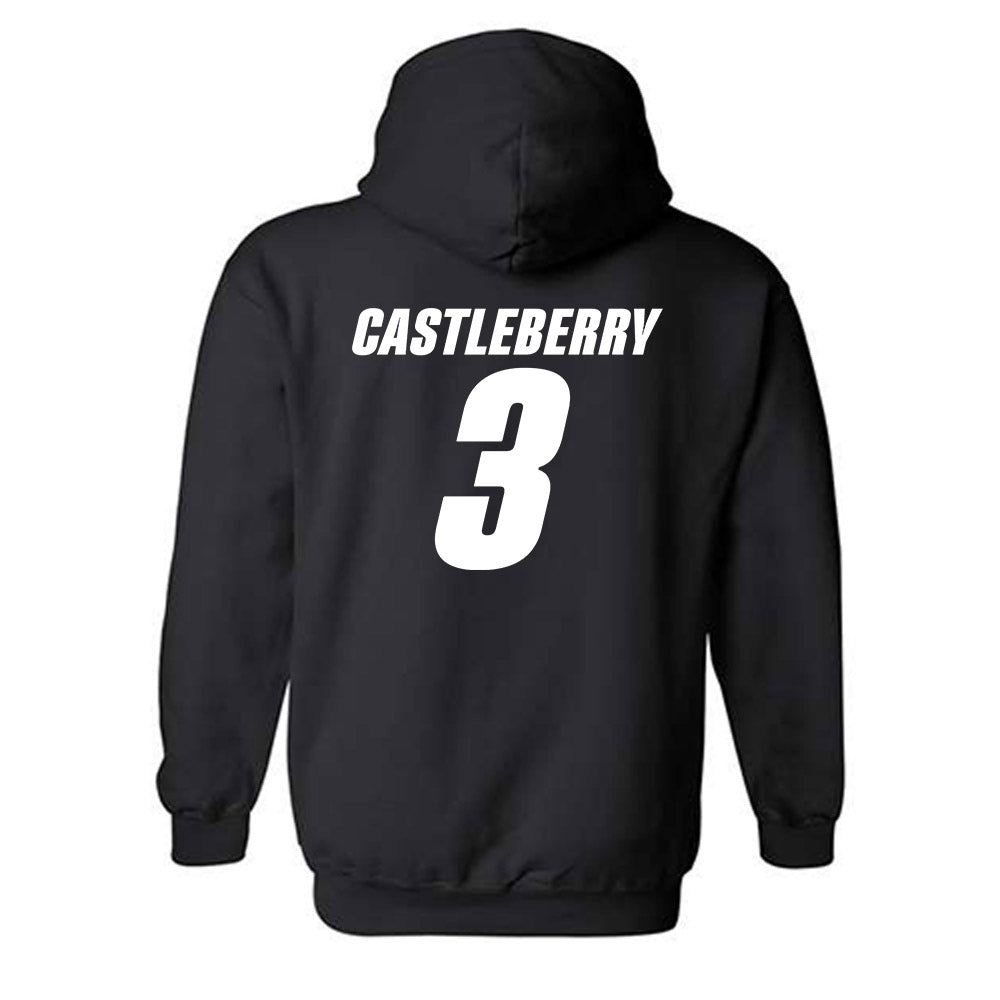 UT Martin - NCAA Football : Joel Castleberry - Classic Shersey Hooded Sweatshirt-1