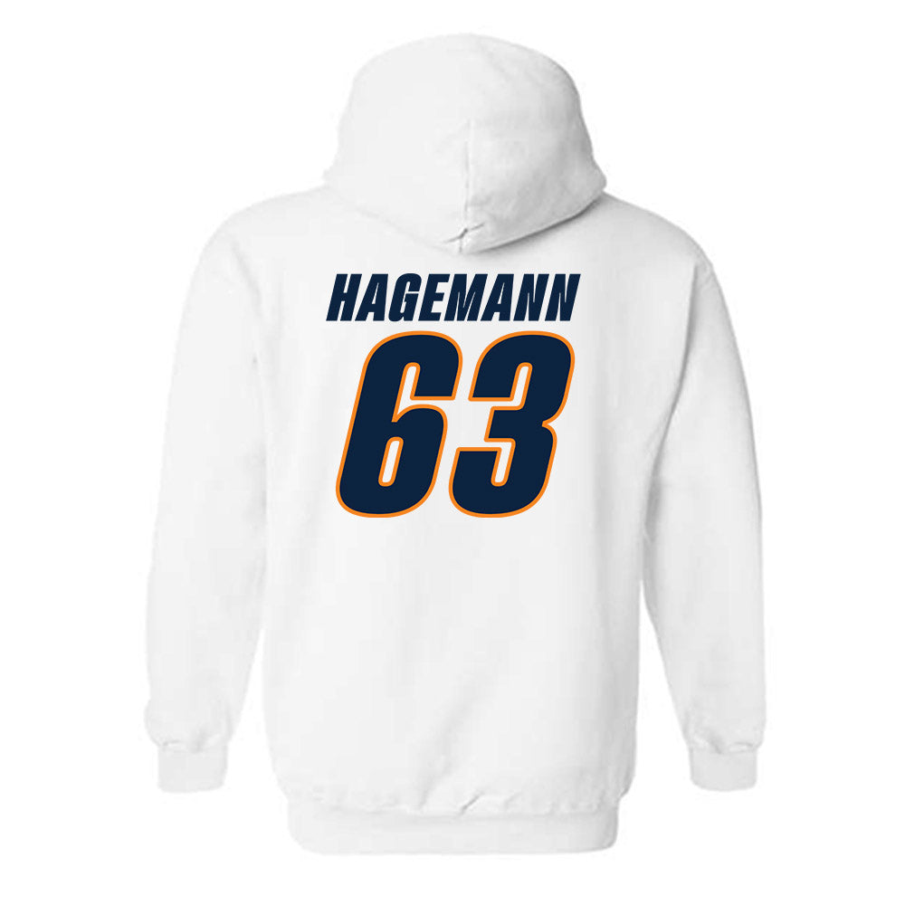 UT Martin - NCAA Football : Matt Hagemann - Classic Shersey Hooded Sweatshirt-1