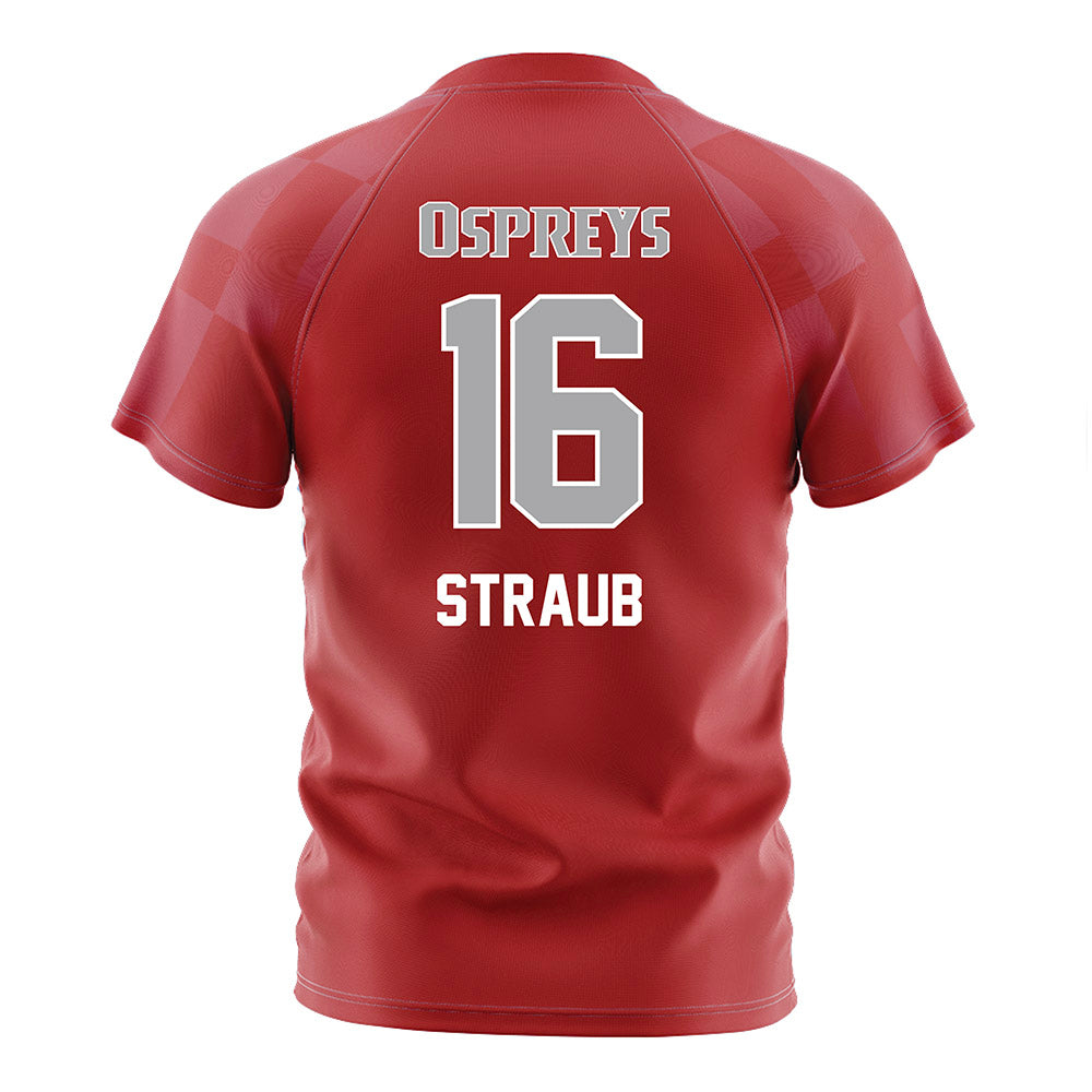 UNF - NCAA Women's Soccer : KJ Straub - Red Soccer Jersey-1