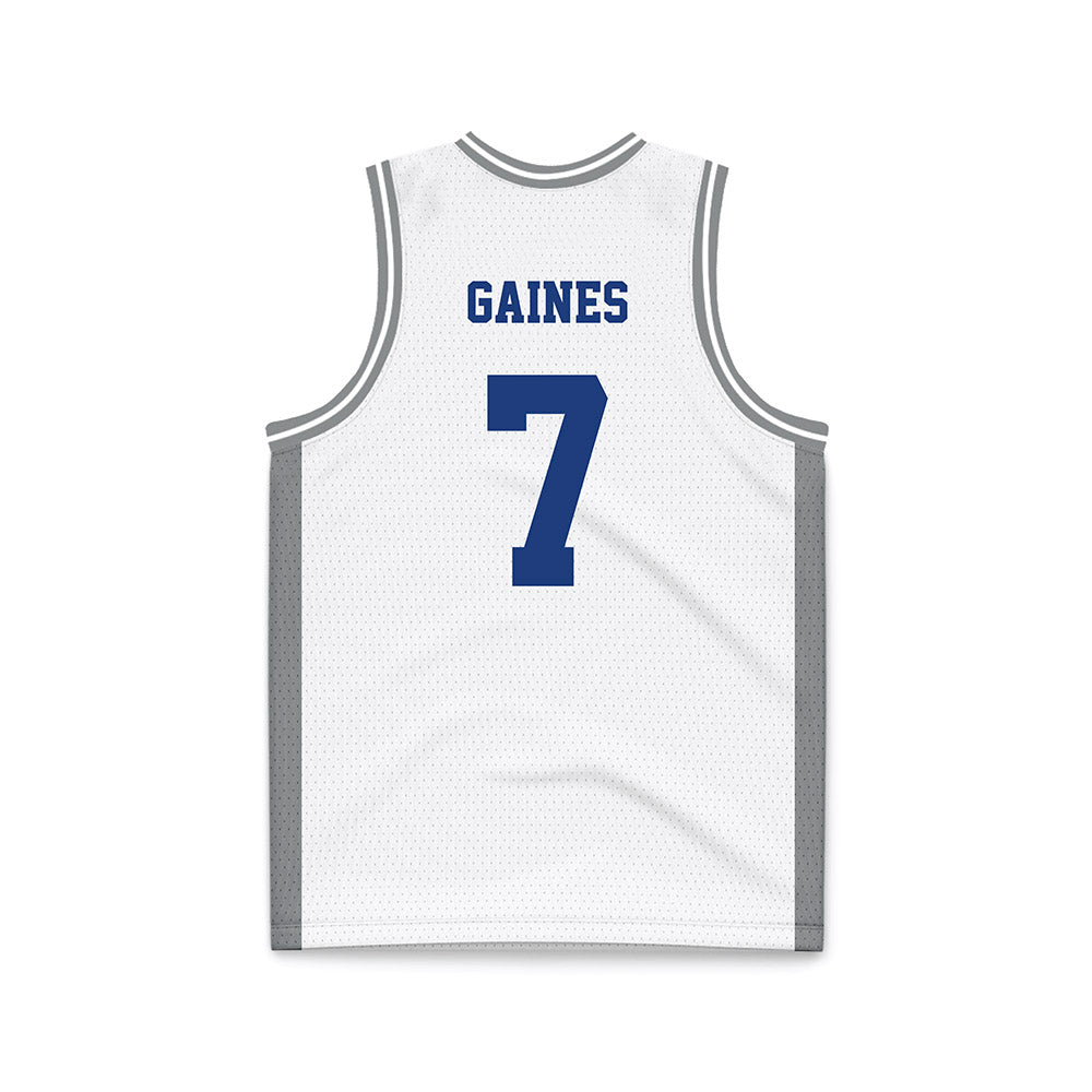 Memphis - NCAA Women's Basketball : Paris Gaines - White Fashion Basketball Jersey-1
