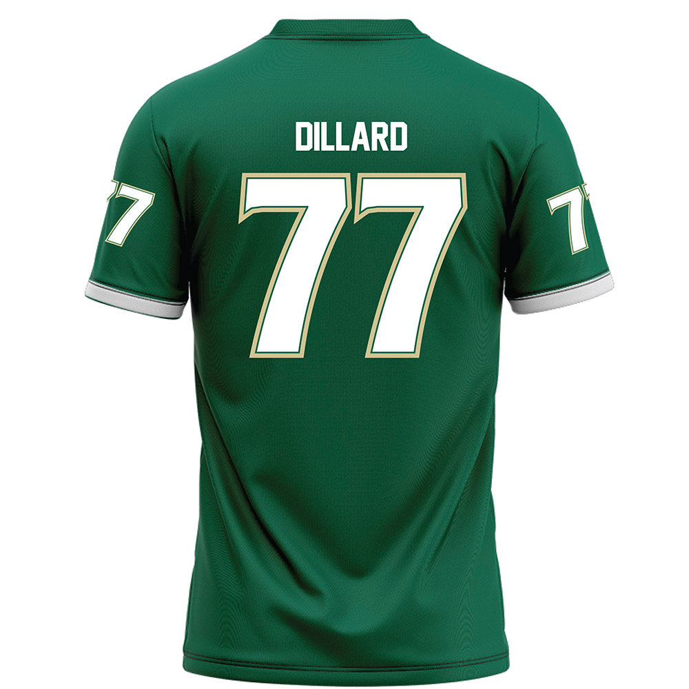 USF - NCAA Football : Major Dillard - Green Football Jersey-1