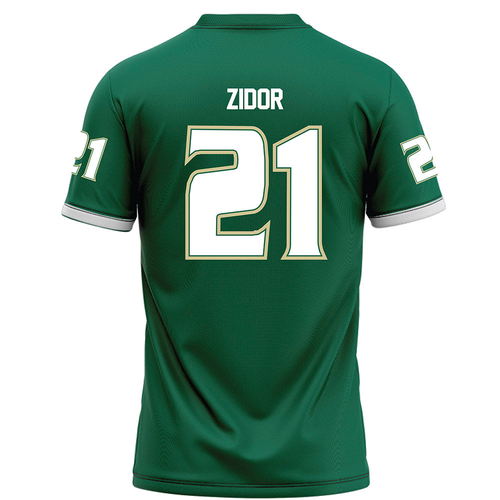USF - NCAA Football : Victor Zidor - Green Football Jersey-1