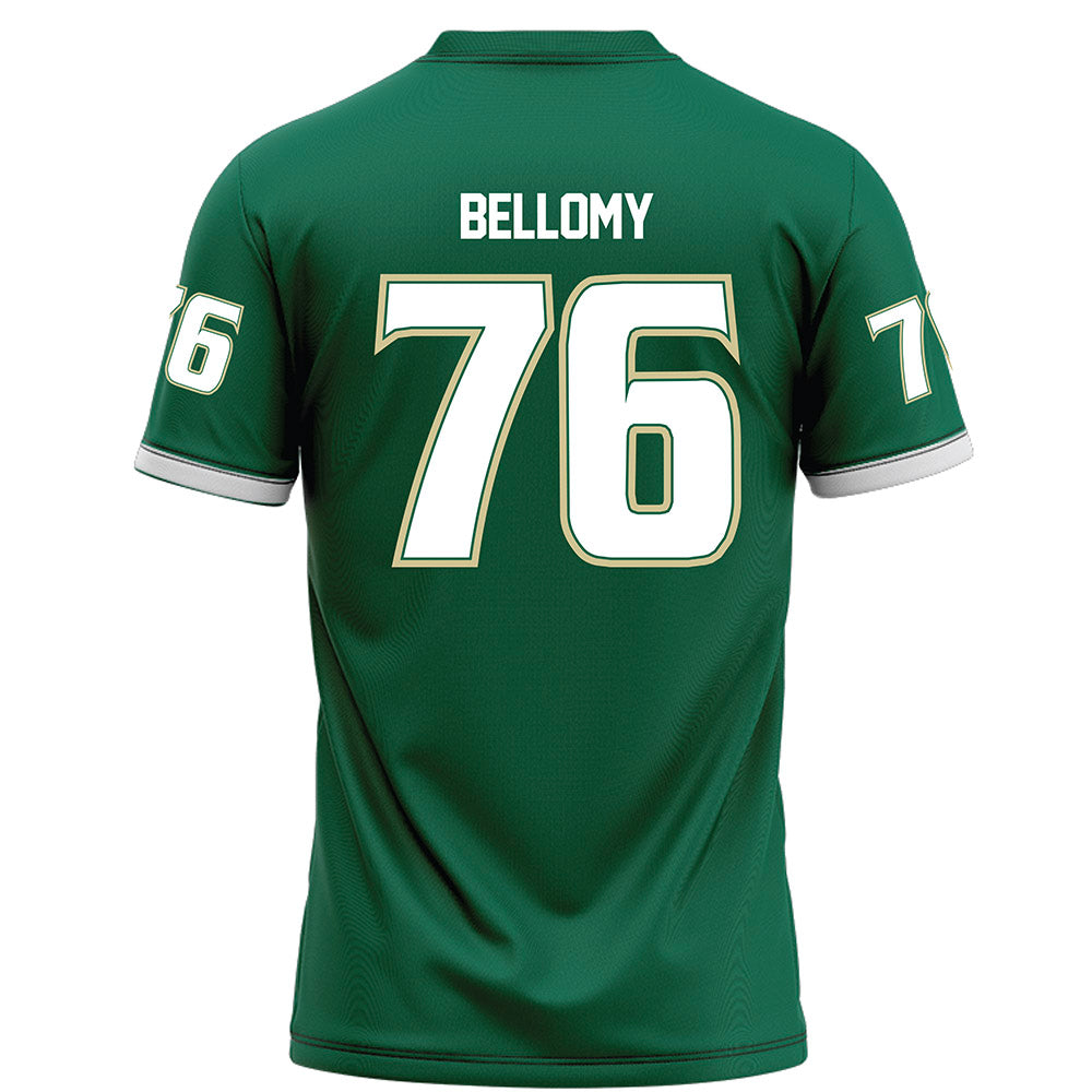 USF - NCAA Football : Colin Bellomy - Green Football Jersey-1