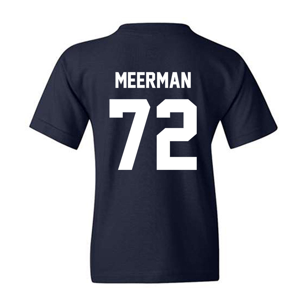 AU - NCAA Men's Ice Hockey : Brett Meerman - Classic Fashion Shersey Youth T-Shirt-1