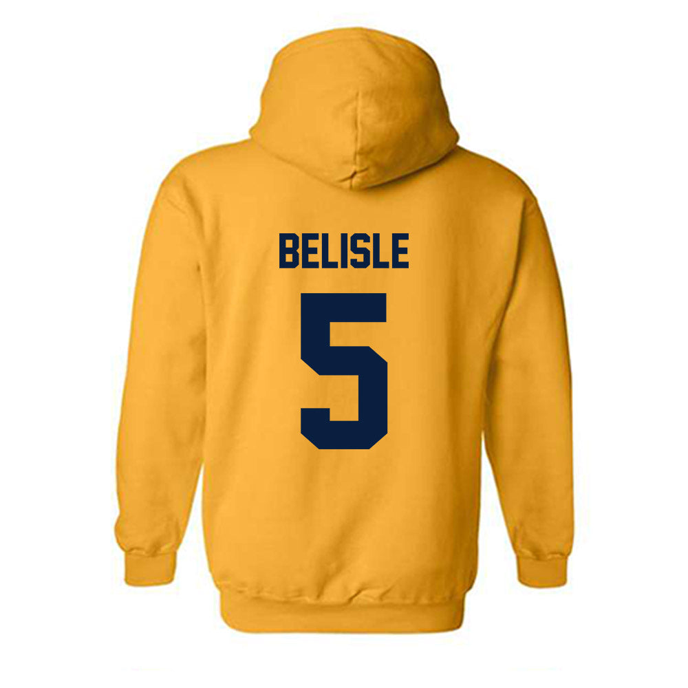 AU - NCAA Football : Brady Belisle - Classic Fashion Shersey Hooded Sweatshirt-1