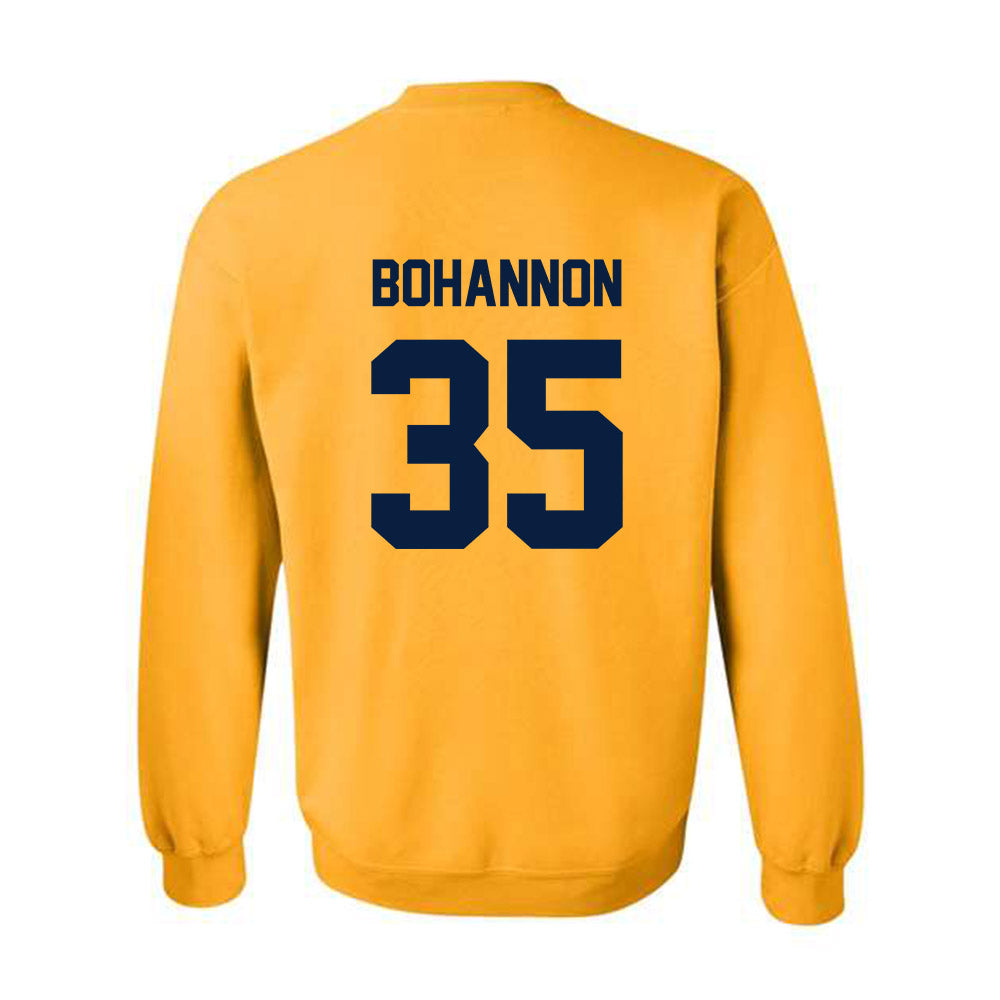 AU - NCAA Baseball : Bryson Bohannon - Classic Fashion Shersey Crewneck Sweatshirt