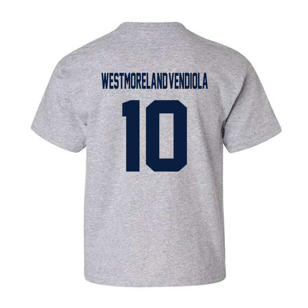 AU - NCAA Men's Basketball : Amari Westmoreland-Vendiola - Classic Fashion Shersey Youth T-Shirt-1