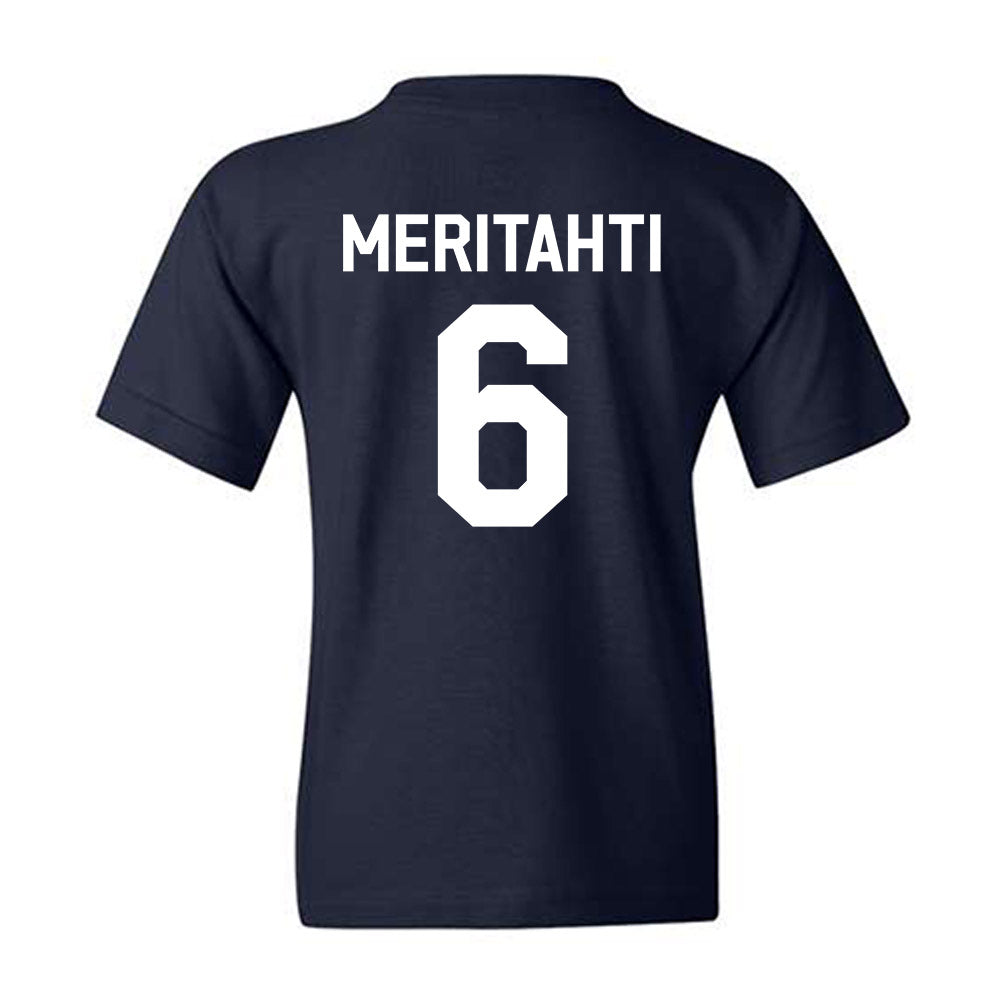 AU - NCAA Men's Ice Hockey : Samo Meritahti - Classic Shersey Youth T-Shirt-1