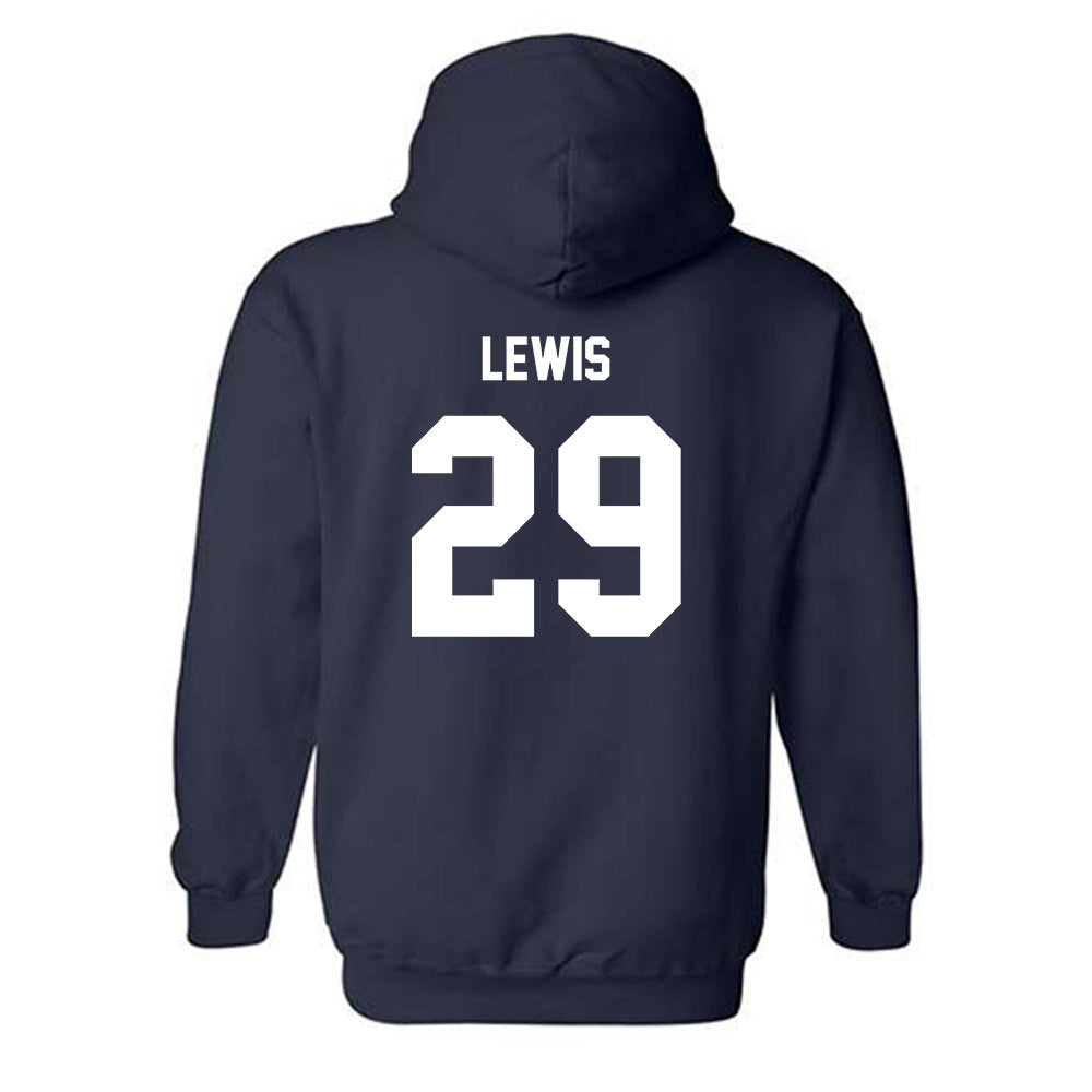 Butler - NCAA Football : Henry Lewis - Classic Fashion Shersey Hooded Sweatshirt-1