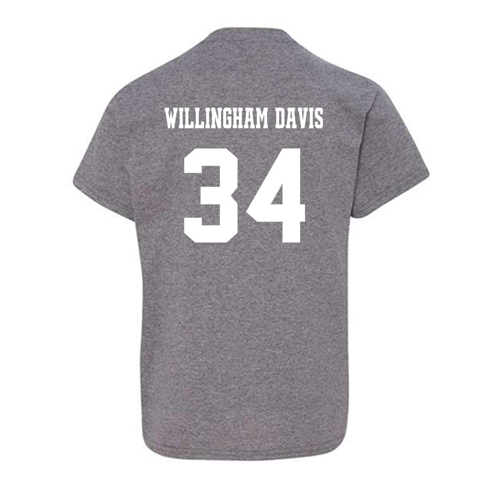 BU - NCAA Football : Zac Willingham-Davis - Classic Fashion Shersey Youth T-Shirt-1