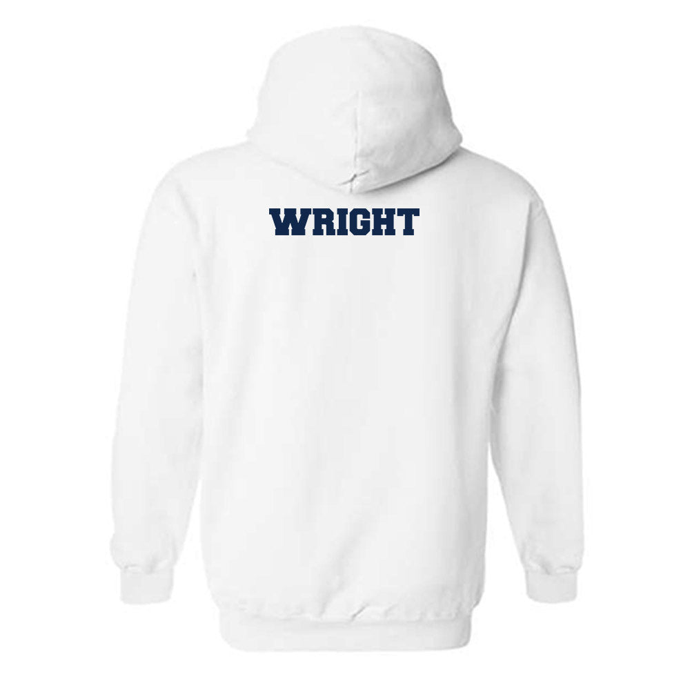 Butler - NCAA Women's Swimming & Diving : Kayla Wright - Classic Fashion Shersey Hooded Sweatshirt-1