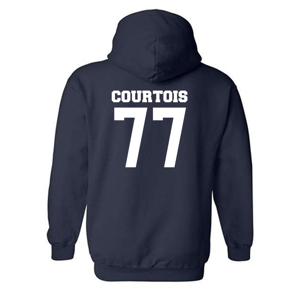 Butler - NCAA Football : Isaiah Courtois - Classic Fashion Shersey Hooded Sweatshirt-1