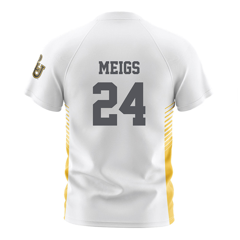 PLU - NCAA Women's Soccer : Emily Meigs - White Soccer Jersey-1