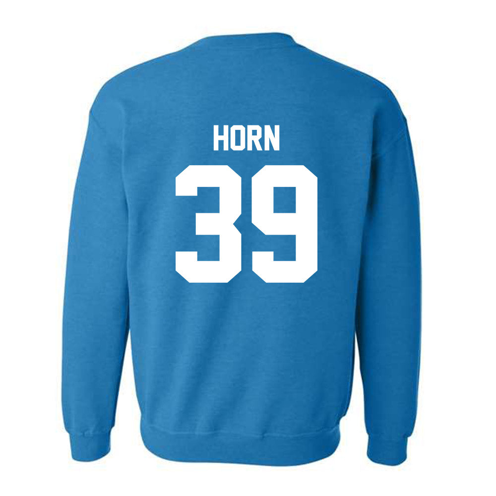 - NCAA Baseball : Darin Horn - Classic Fashion Shersey Crewneck Sweatshirt-1