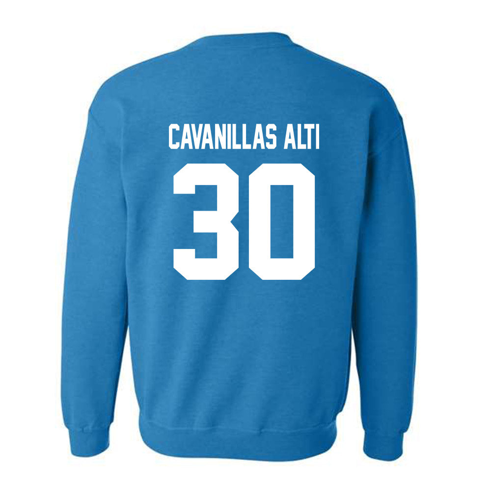 Coastal Carolina - NCAA Football : Nicolas Cavanillas Alti - Classic Fashion Shersey Crewneck Sweatshirt-1