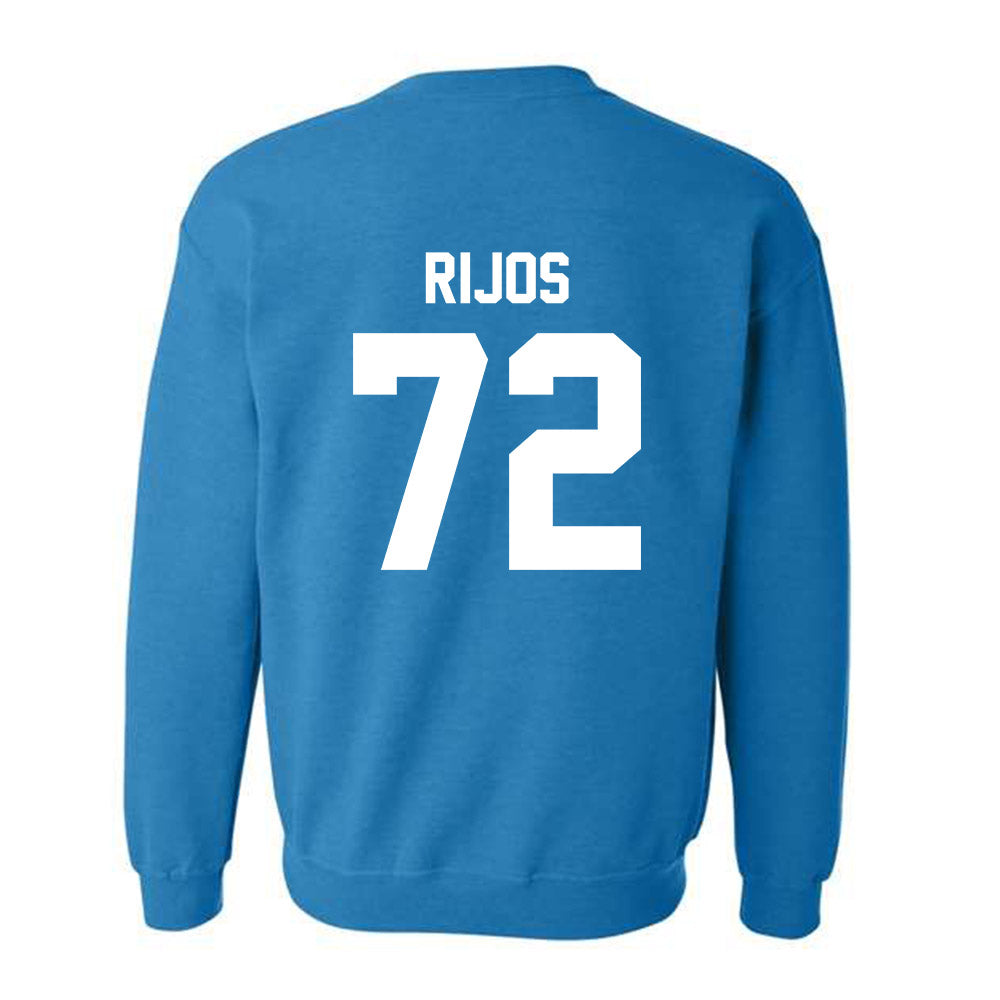 Coastal Carolina - NCAA Football : Dominic Rijos - Classic Fashion Shersey Crewneck Sweatshirt-1