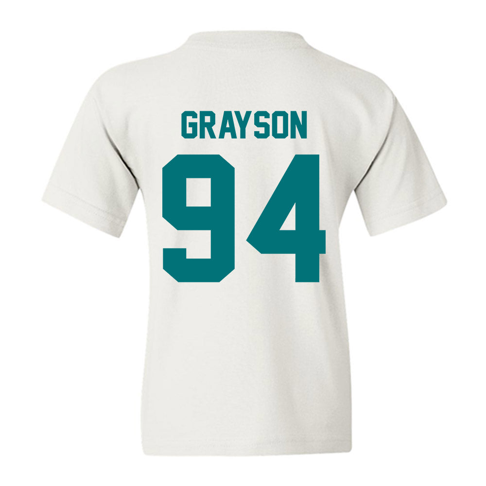 Coastal Carolina - NCAA Football : Donovan Grayson - Classic Fashion Shersey Youth T-Shirt-1