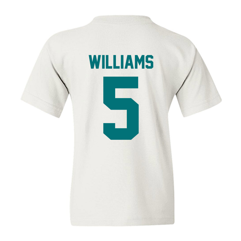 Coastal Carolina - NCAA Women's Basketball : Kristin Williams - Classic Fashion Shersey Youth T-Shirt-1