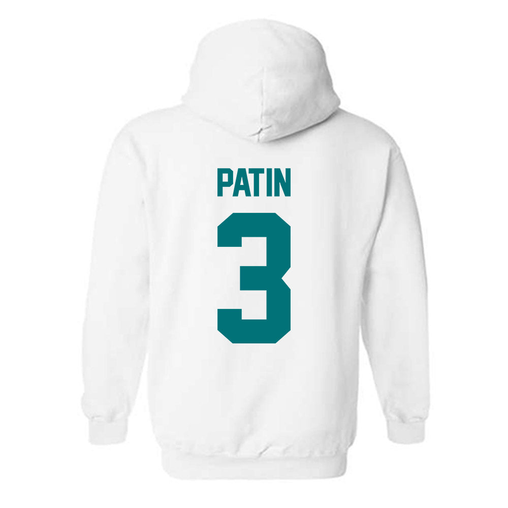 Coastal Carolina - NCAA Women's Basketball : Asia Patin - Classic Fashion Shersey Hooded Sweatshirt-1