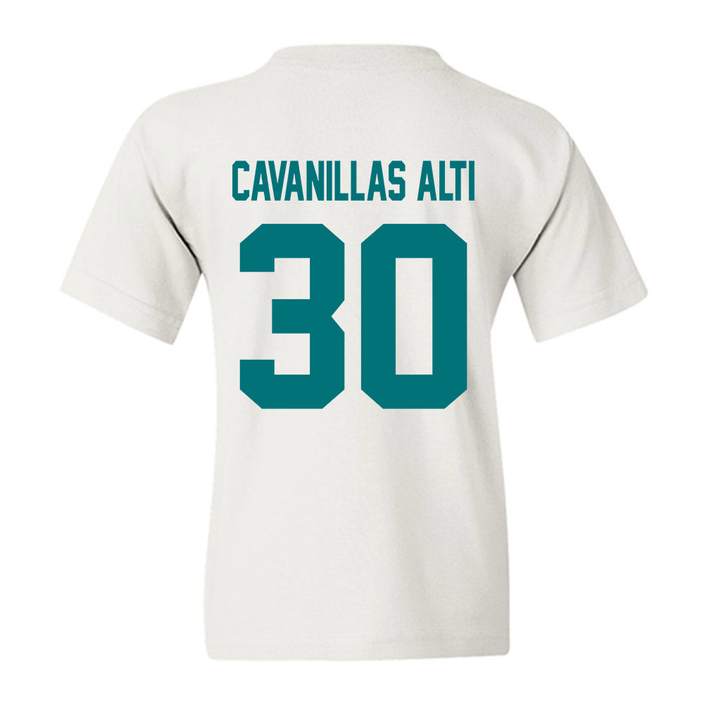 Coastal Carolina - NCAA Football : Nicolas Cavanillas Alti - Classic Fashion Shersey Youth T-Shirt-1
