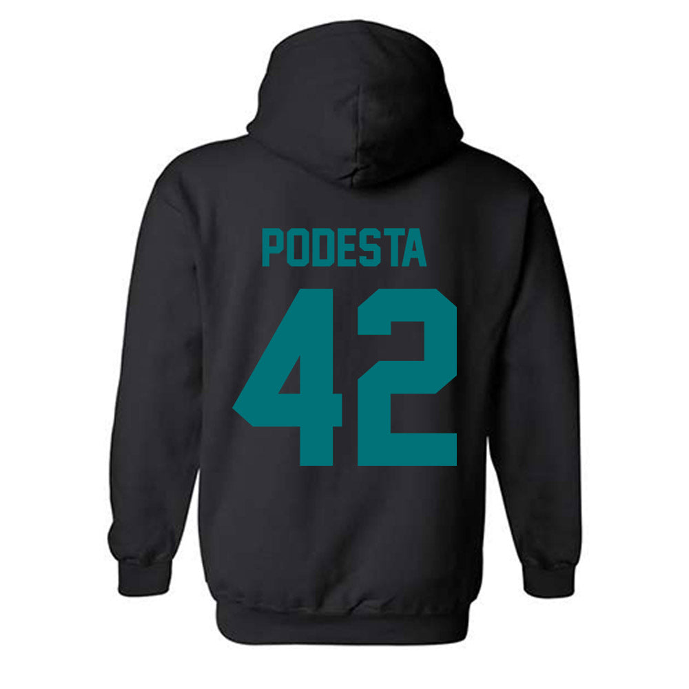 Coastal Carolina - NCAA Football : Roland Podesta - Classic Fashion Shersey Hooded Sweatshirt-1