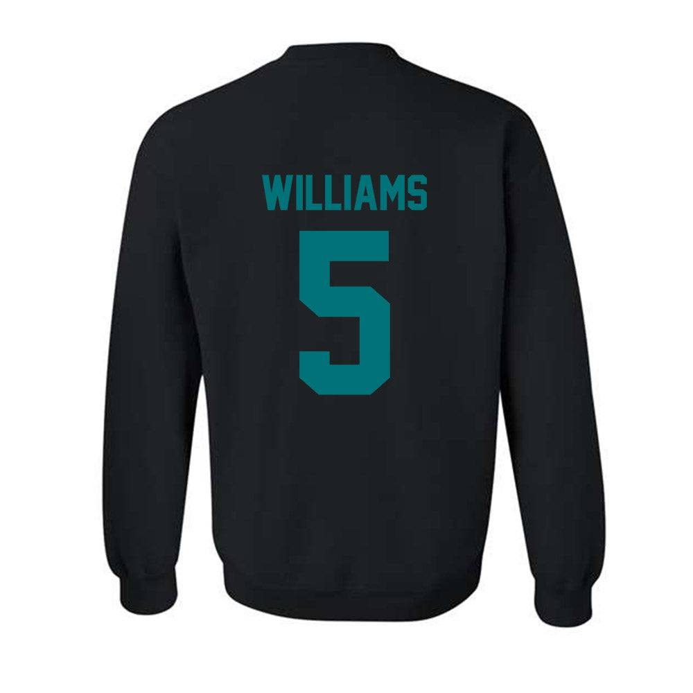 Coastal Carolina - NCAA Women's Basketball : Kristin Williams - Classic Fashion Shersey Crewneck Sweatshirt-1