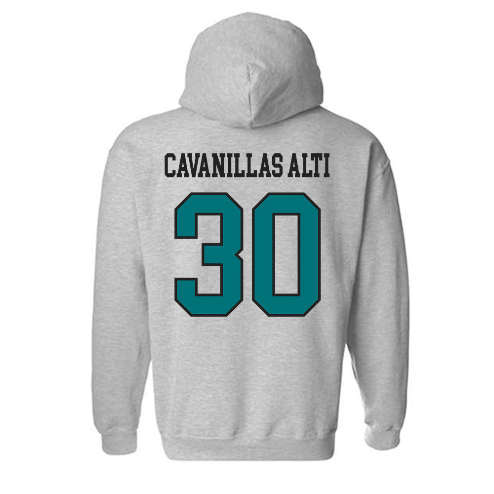 Coastal Carolina - NCAA Football : Nicolas Cavanillas Alti - Classic Fashion Shersey Hooded Sweatshirt-1