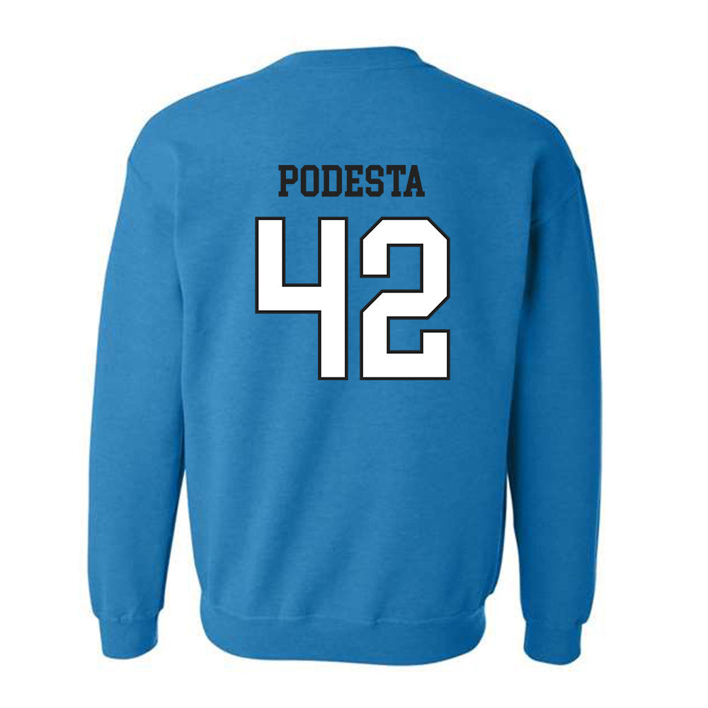 Coastal Carolina - NCAA Football : Roland Podesta - Classic Fashion Shersey Crewneck Sweatshirt-1