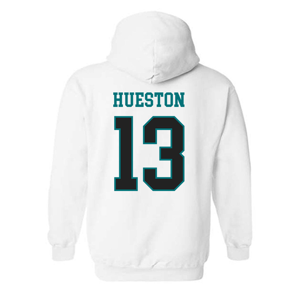 Coastal Carolina - NCAA Women's Basketball : Tracey Hueston - Classic Fashion Shersey Hooded Sweatshirt-1