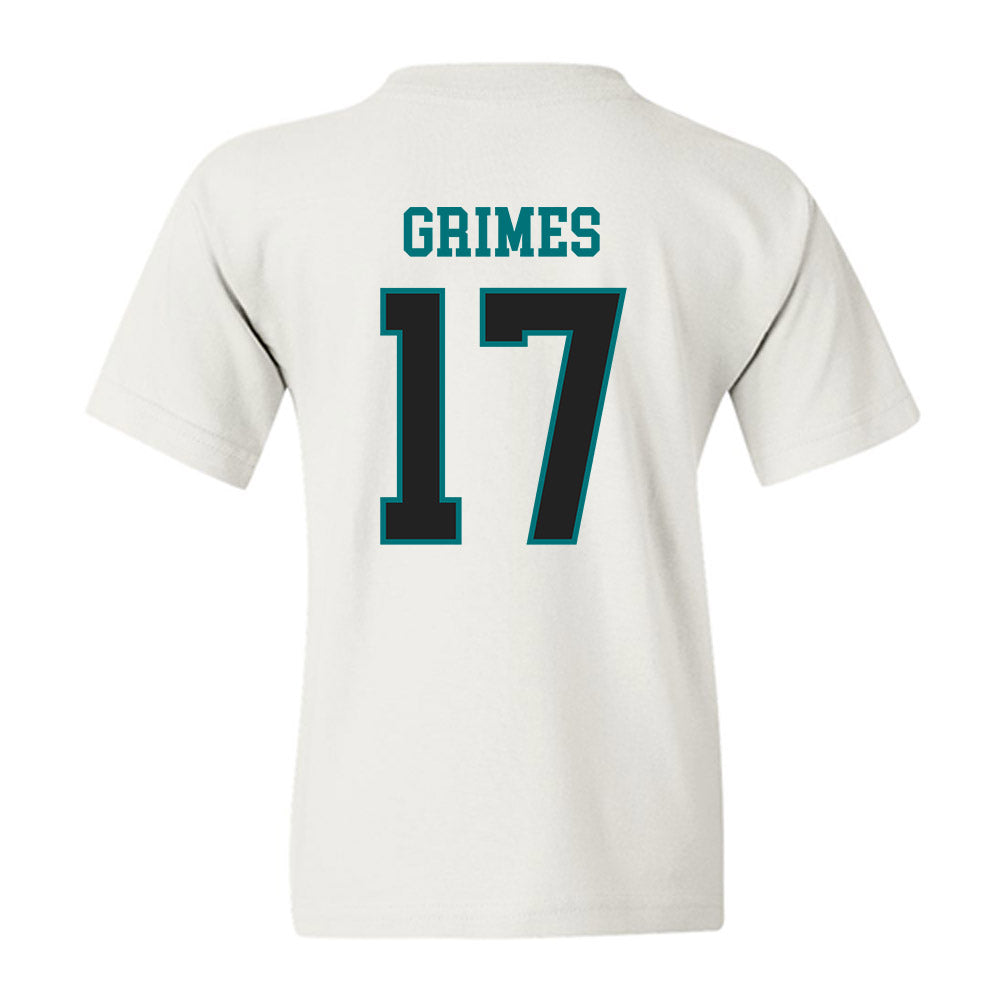 Coastal Carolina - NCAA Women's Basketball : Kinsea Grimes - Classic Fashion Shersey Youth T-Shirt-1