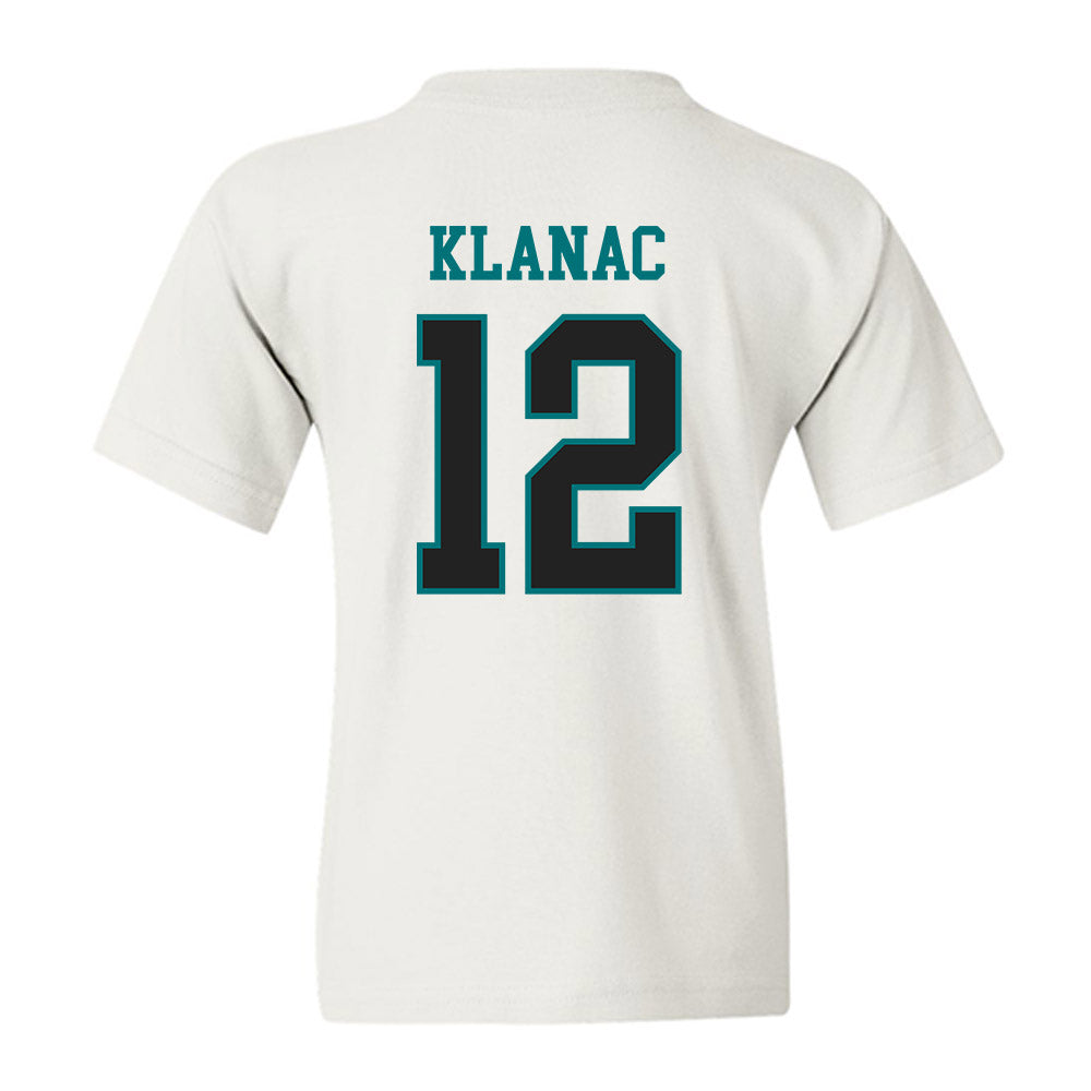 Coastal Carolina - NCAA Women's Basketball : Olivia Klanac - Classic Fashion Shersey Youth T-Shirt-1