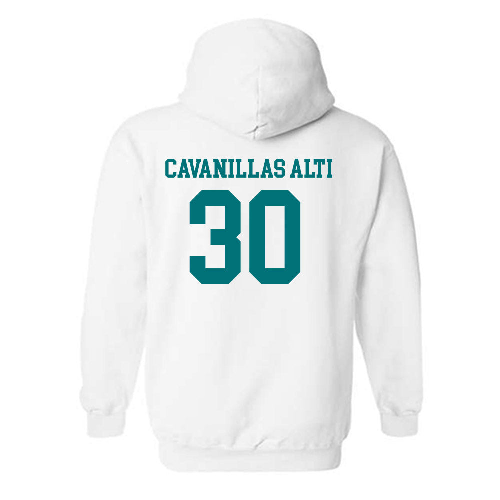 Coastal Carolina - NCAA Football : Nicolas Cavanillas Alti - Classic Shersey Hooded Sweatshirt-1