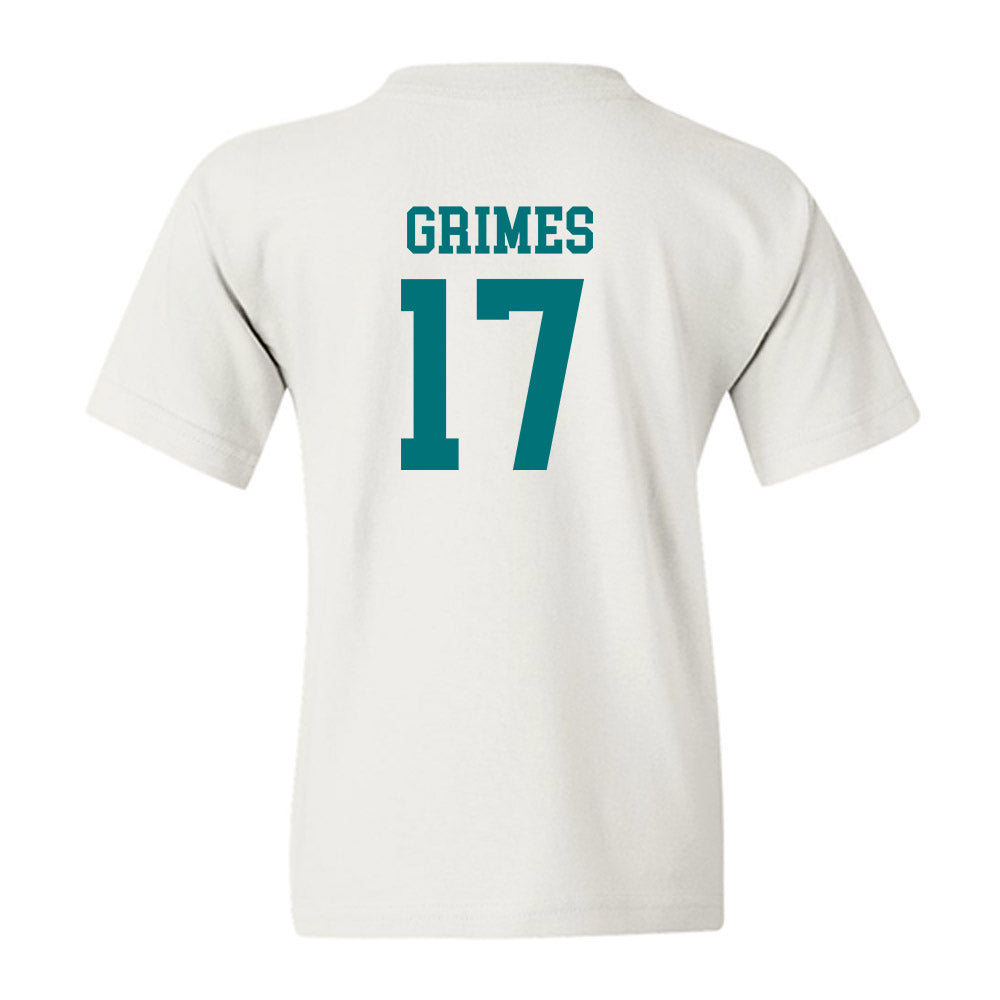 Coastal Carolina - NCAA Women's Basketball : Kinsea Grimes - Classic Shersey Youth T-Shirt-1