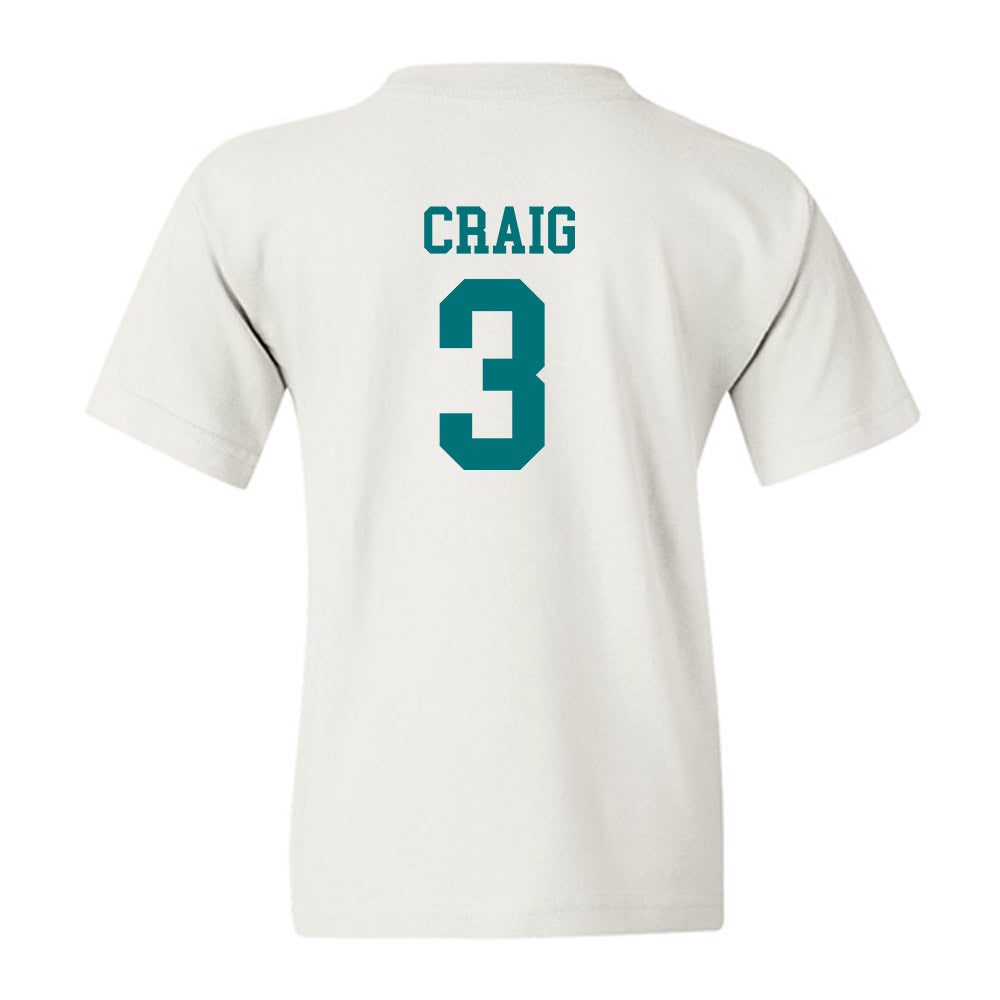 Coastal Carolina - NCAA Men's Basketball : Dajohn Craig - Classic Shersey Youth T-Shirt-1
