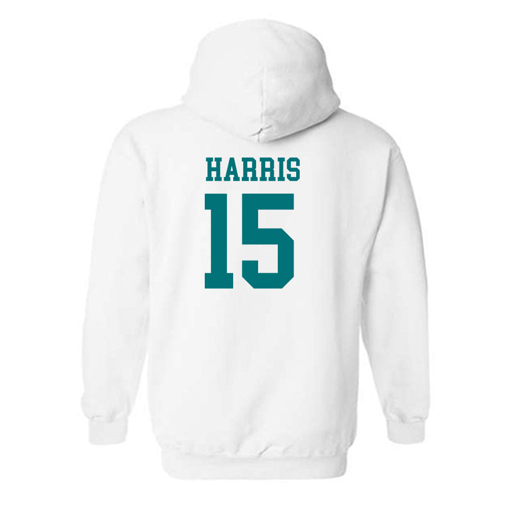 Coastal Carolina - NCAA Women's Basketball : Tateyoina Harris - Classic Shersey Hooded Sweatshirt-1