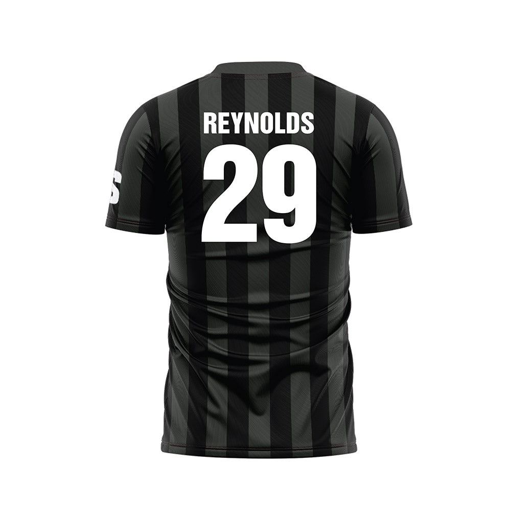 USC Upstate - NCAA Men's Soccer : Caedon Reynolds - Black Soccer Jersey-1