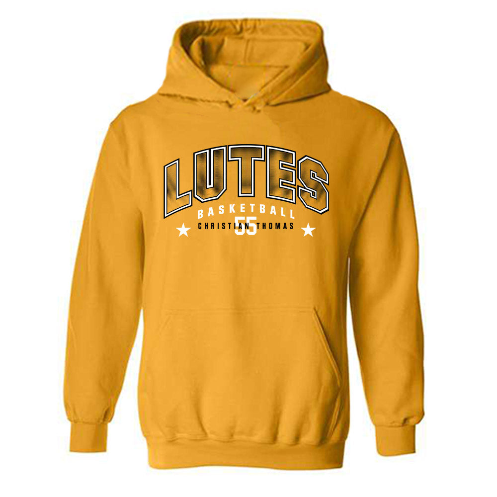 PLU - NCAA Men's Basketball : Christian Thomas - Classic Fashion Shersey Hooded Sweatshirt-0