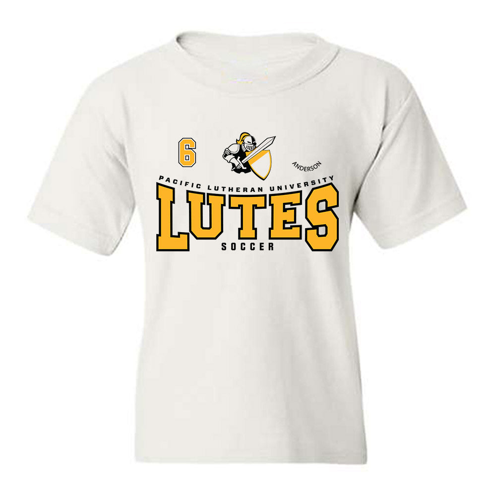 PLU - NCAA Men's Soccer : Mattias Anderson - Classic Fashion Shersey Youth T-Shirt-0
