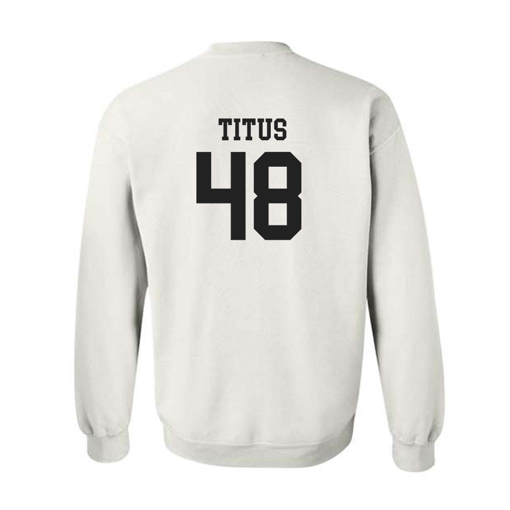PLU - NCAA Football : Andre Titus - Classic Shersey Crewneck Sweatshirt-1