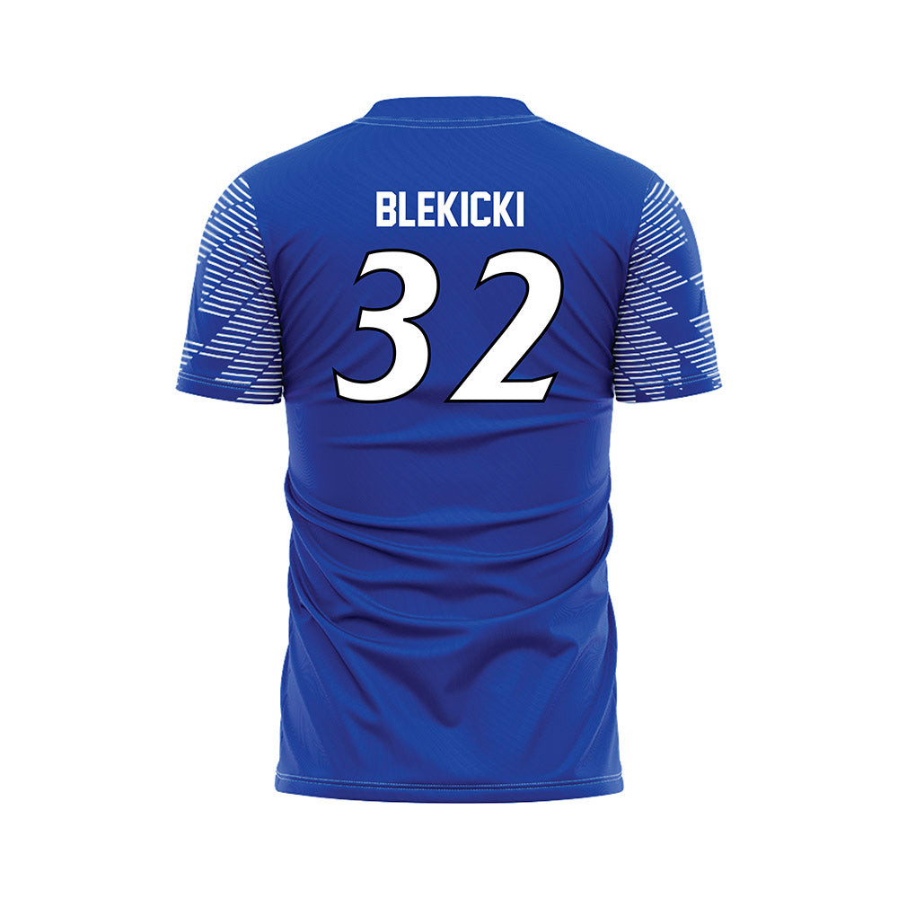 UNC Asheville - NCAA Women's Soccer : Georgia Blekicki - Royal Soccer Jersey-1